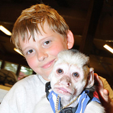 Dr. Irving with child #3